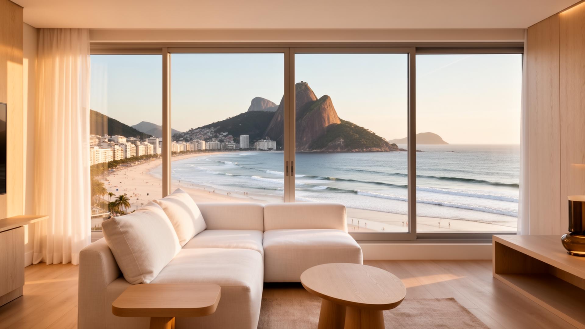 Apartamento Atlântica Vista Mar